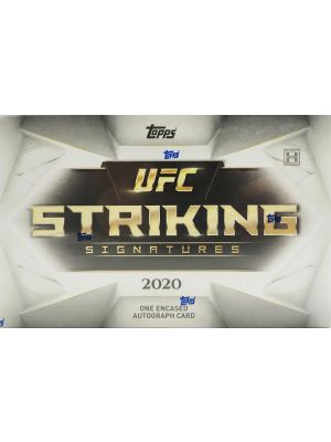 2020 TOPPS UFC STRIKING SIGNATURES