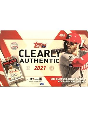 2021 TOPPS CLEARLY AUTHENTIC BASEBALL