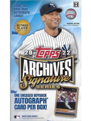 2022 TOPPS ARCHIVES SIGNATURE SERIES BASEBALL (RETIRED PLAYER EDITION)