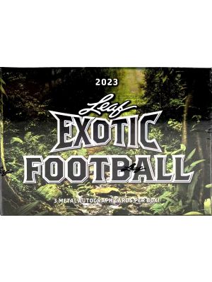 2023 LEAF EXOTIC FOOTBALL
