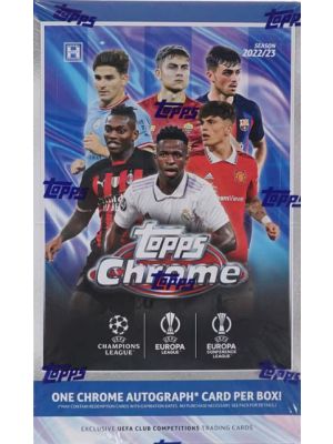 2022/23 TOPPS CHROME UEFA CLUB COMPETITION SOCCER