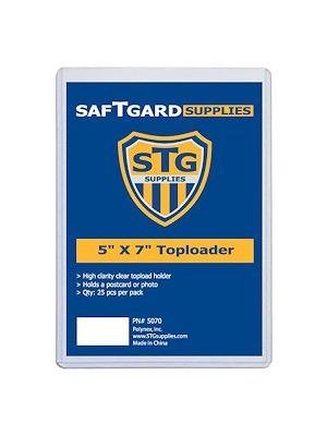 5 x 7 INCH TOP LOADER PACK [25 CT]