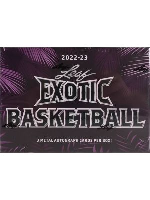 2022/23 LEAF EXOTIC BASKETBALL