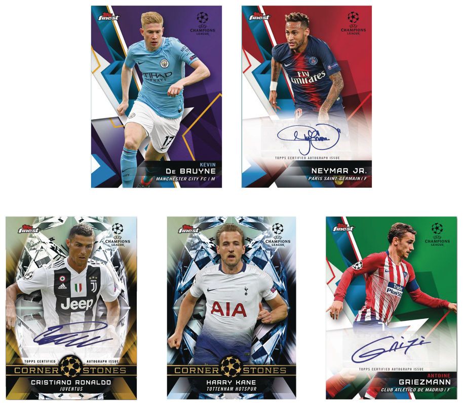 2018/19 TOPPS FINEST UEFA CHAMPIONS LEAGUE SOCCER