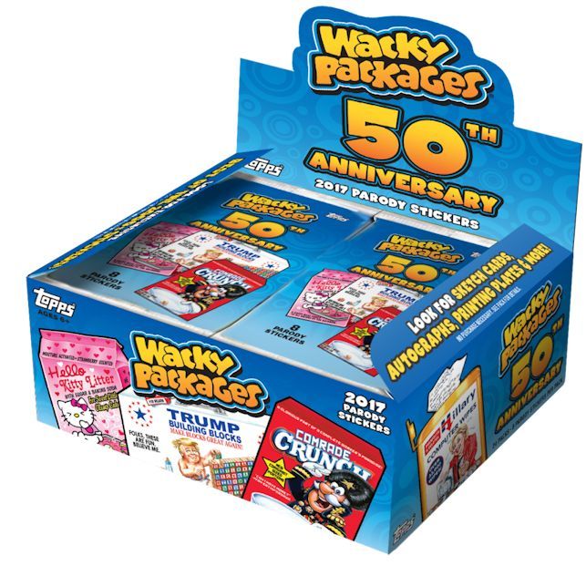 2017 Topps Wacky Packages 50th Anniversary Trading Card Set  90 CARDS 