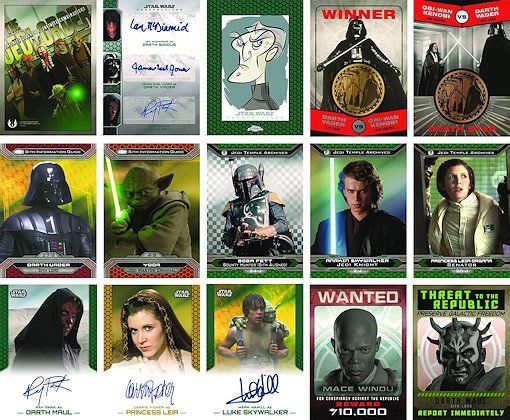 Sith Card #34-J Boba Fett 2015 Star Wars Chrome Perspectives Jedi vs 