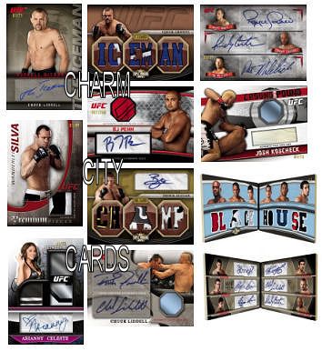 2011 Topps UFC Knockout Factory Sealed Hobby Mini-Box Pack with Auto or Relic 