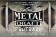 2021 LEAF METAL DRAFT FOOTBALL (JUMBO)