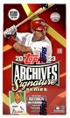 2023 TOPPS ARCHIVES SIGNATURE SERIES BASEBALL (RETIRED PLAYER EDITION)