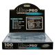 ULTRA PRO PLATINUM 9-POCKET CARD PAGES BOX [100 CT]