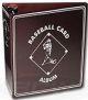 BASEBALL CARD COLLECTION ALBUM (RED, BCW)
