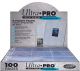 ULTRA PRO SILVER SERIES 9-POCKET CARD PAGES [25 CT]