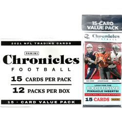 2021 PANINI CHRONICLES FOOTBALL (VALUE) *SOLD UNWRAPPED BY PANINI*