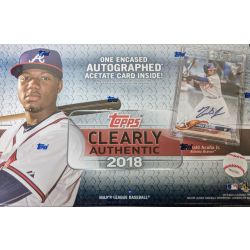 2018 TOPPS CLEARLY AUTHENTIC BASEBALL